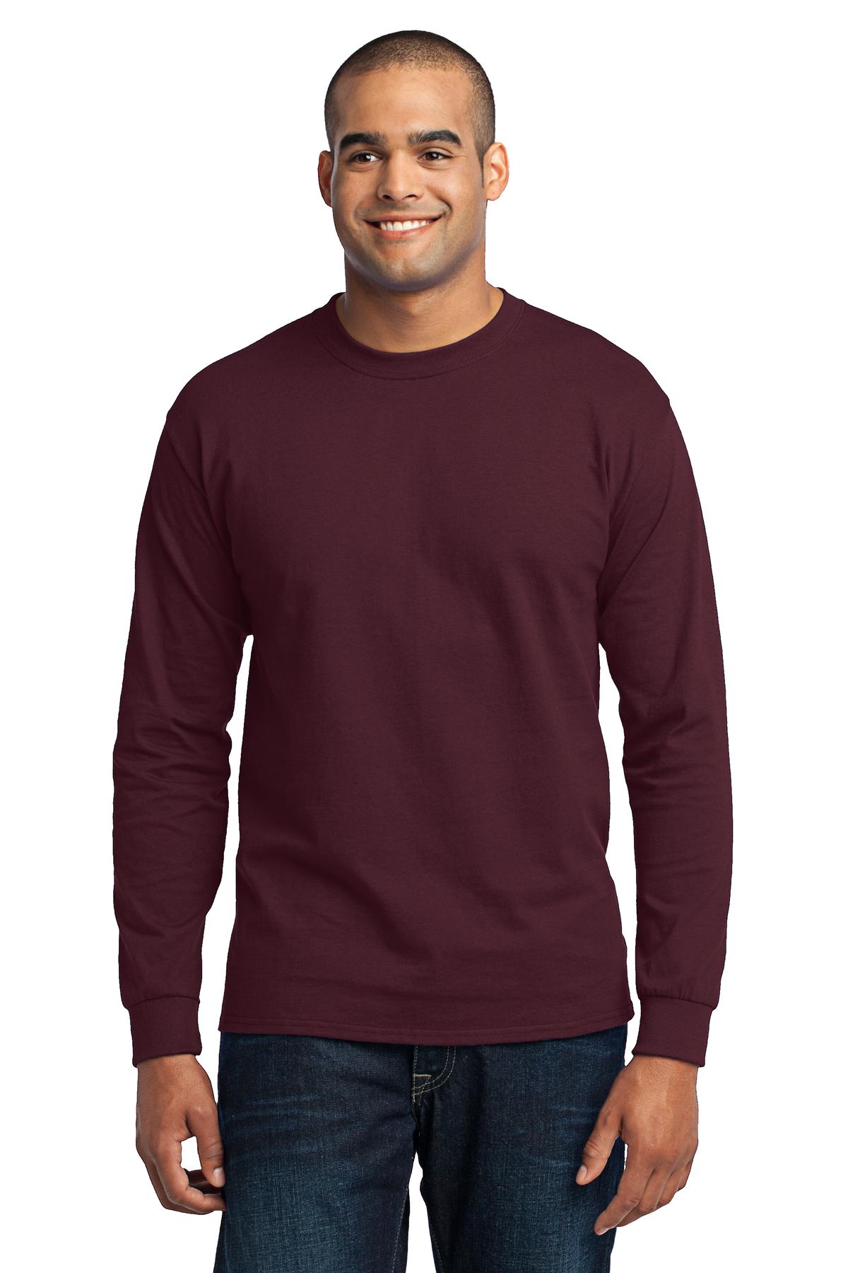 Port & Company- Port & Company® - Long Sleeve Core Blend Tee. PC55LS-Medtech- 4