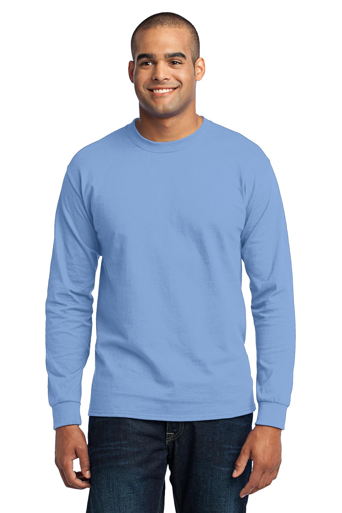 Port & Company- Port & Company® - Long Sleeve Core Blend Tee. PC55LS-Medtech- 10