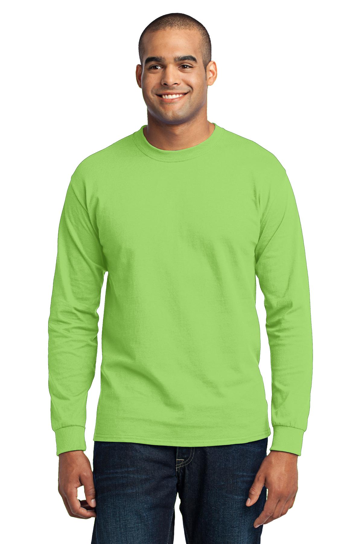 Port & Company- Port & Company® - Long Sleeve Core Blend Tee. PC55LS-Medtech- 11