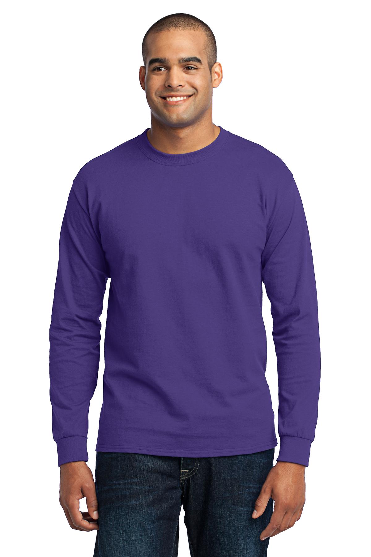 Port & Company- Port & Company® - Long Sleeve Core Blend Tee. PC55LS-Medtech- 14