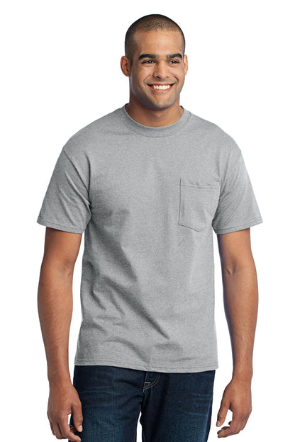 Port & Company- Port & Company® - Core Blend Pocket Tee. PC55P-Medtech- 3