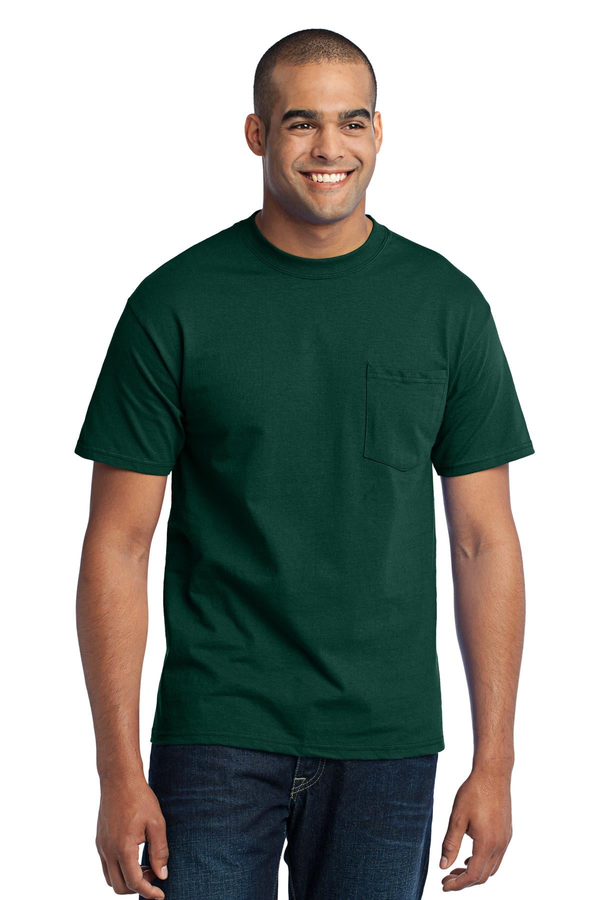 Port & Company- Port & Company® - Core Blend Pocket Tee. PC55P-Medtech- 6