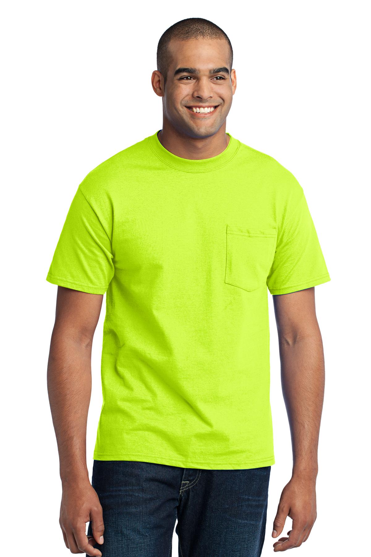 Port & Company- Port & Company® - Core Blend Pocket Tee. PC55P-Medtech- 15