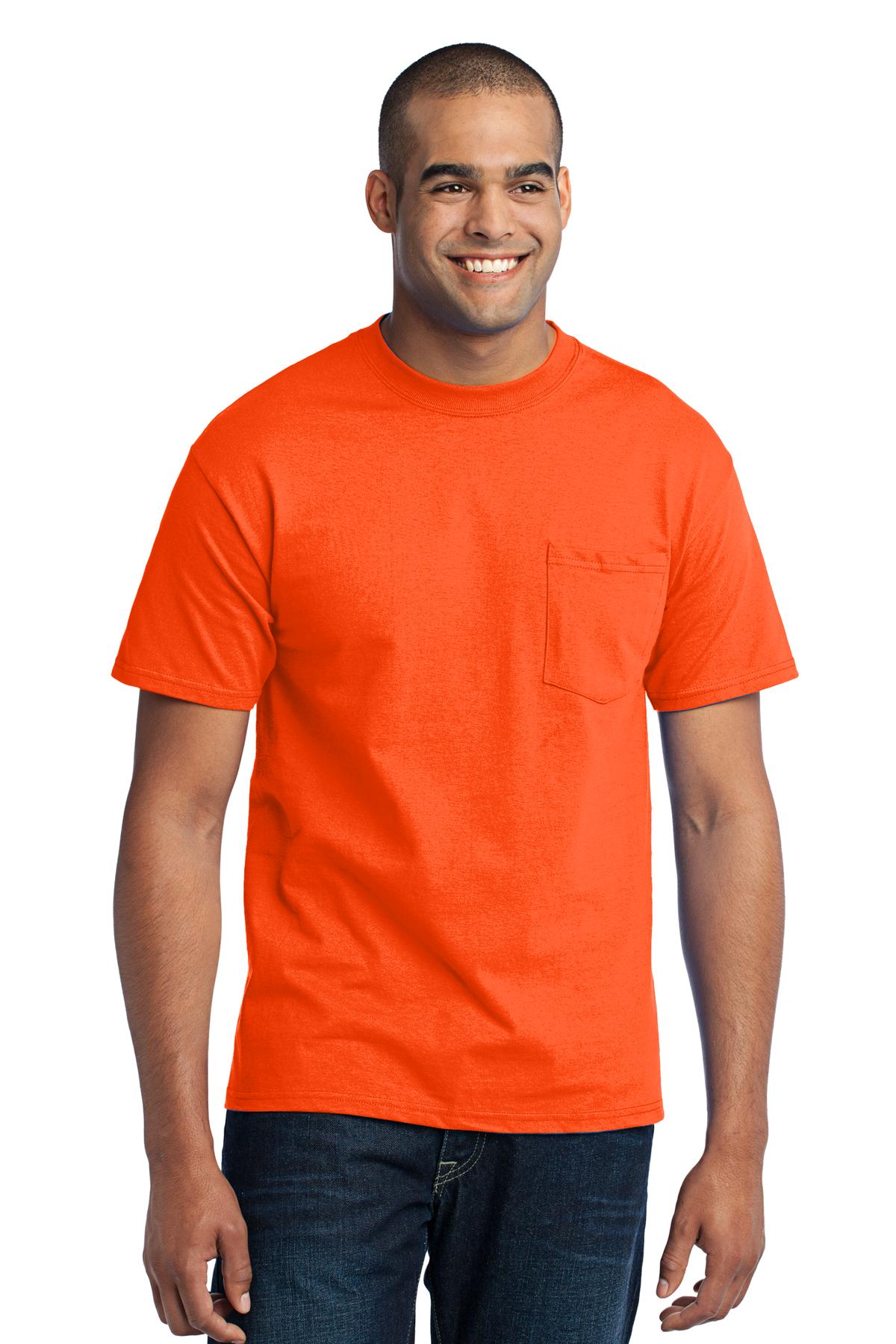 Port & Company- Port & Company® - Core Blend Pocket Tee. PC55P-Medtech- 16