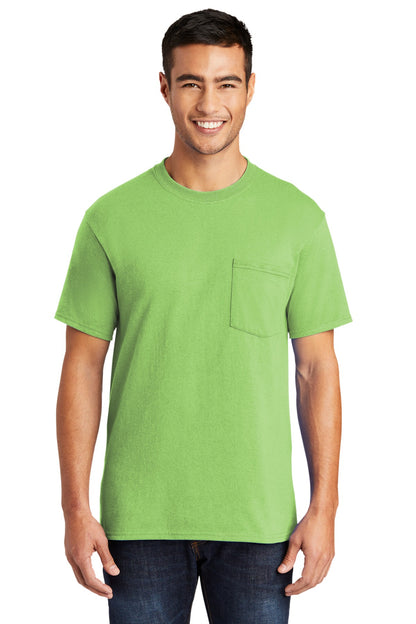 Port & Company- Port & Company® - Core Blend Pocket Tee. PC55P-Medtech- 10