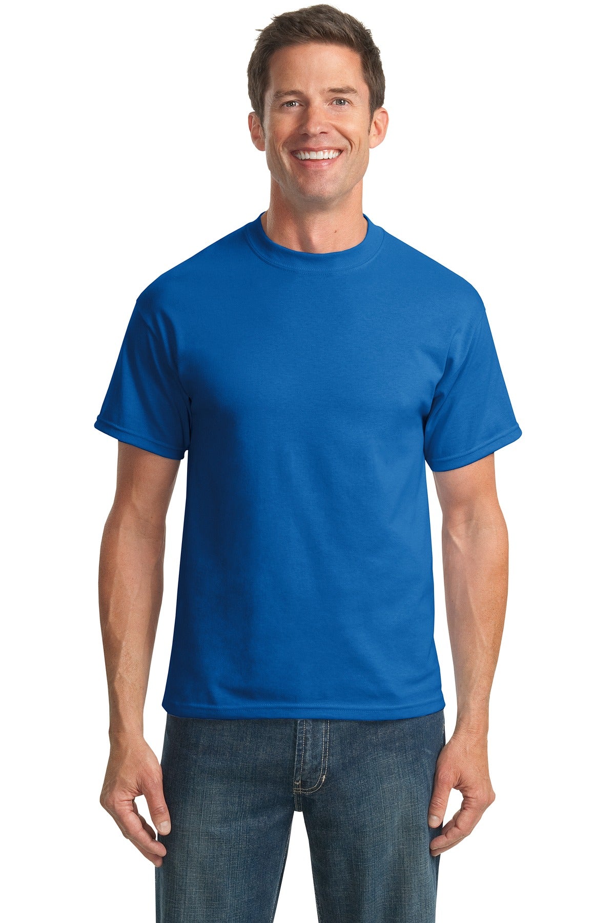 Port & Company- Port & Company® Tall Core Blend Tee. PC55T-Medtech- 19