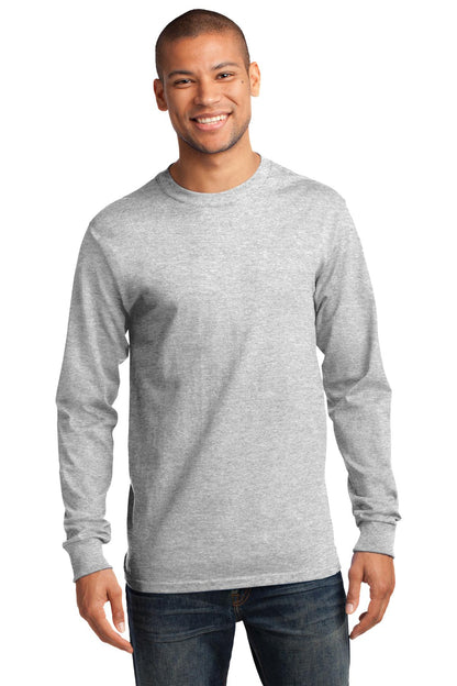 Port & Company- Port & Company® - Tall Long Sleeve Essential Tee. PC61LST-Medtech- 1