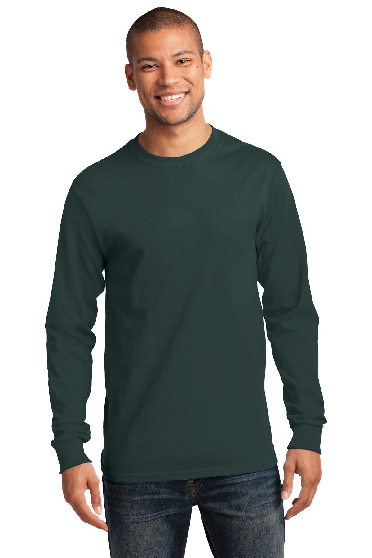 Port & Company- Port & Company® - Tall Long Sleeve Essential Tee. PC61LST-Medtech- 5