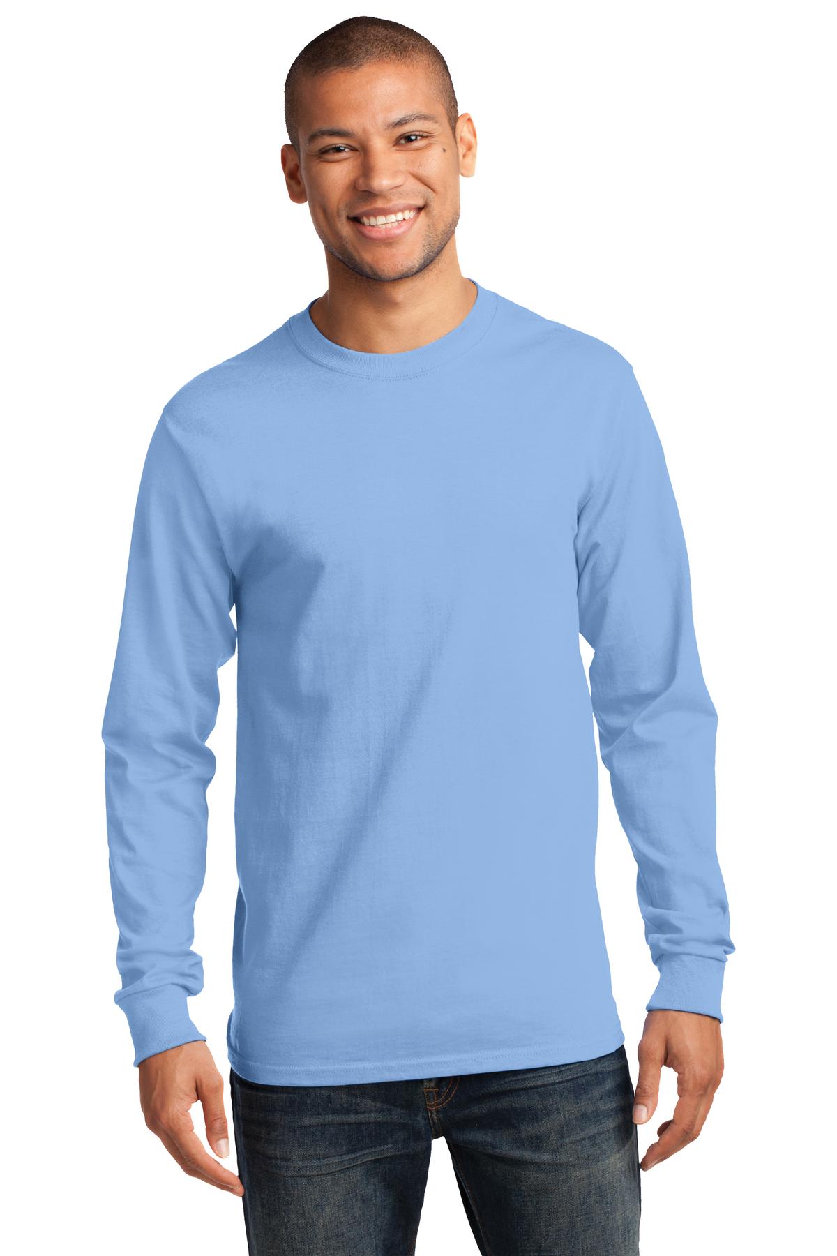 Port & Company- Port & Company® - Tall Long Sleeve Essential Tee. PC61LST-Medtech- 8