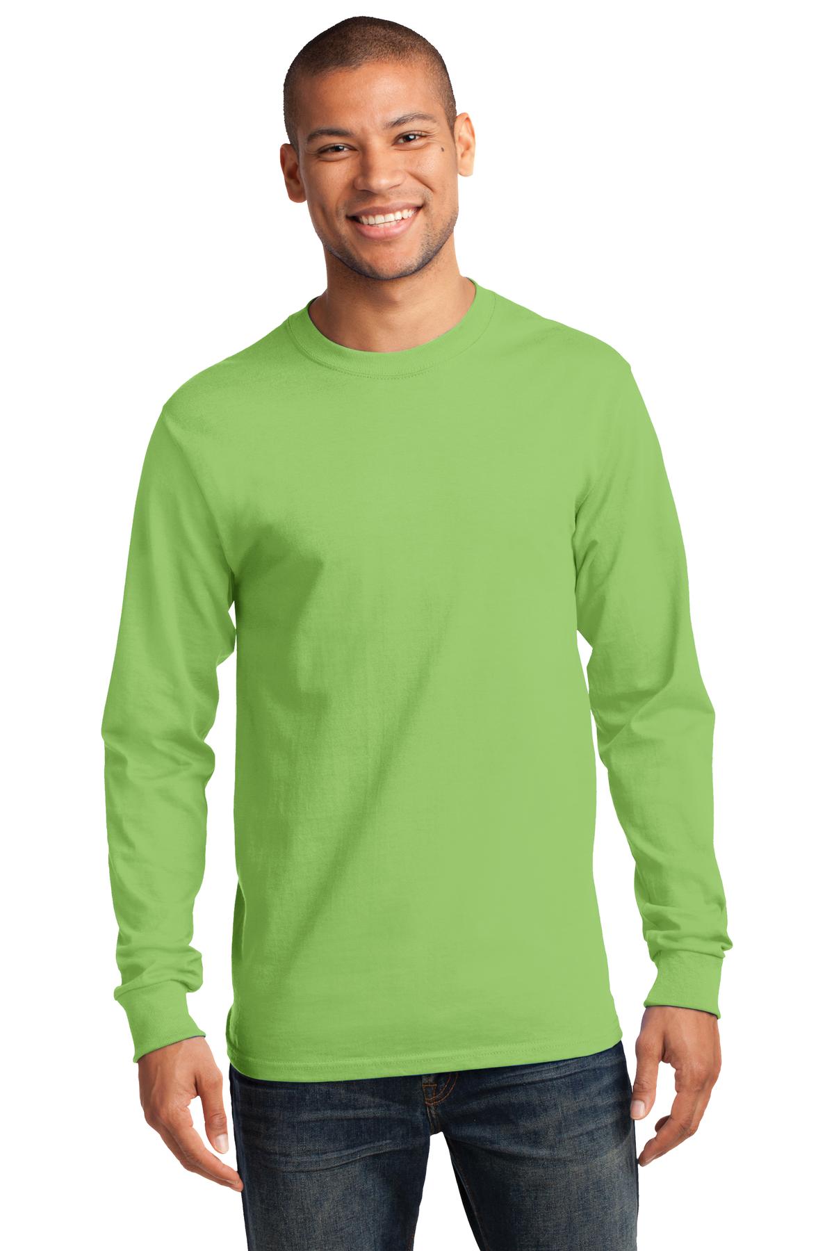 Port & Company- Port & Company® - Tall Long Sleeve Essential Tee. PC61LST-Medtech- 9