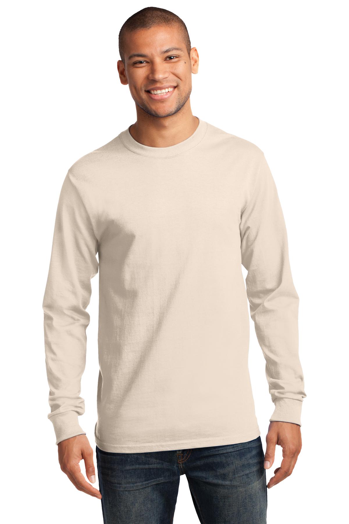 Port & Company- Port & Company® - Tall Long Sleeve Essential Tee. PC61LST-Medtech- 10