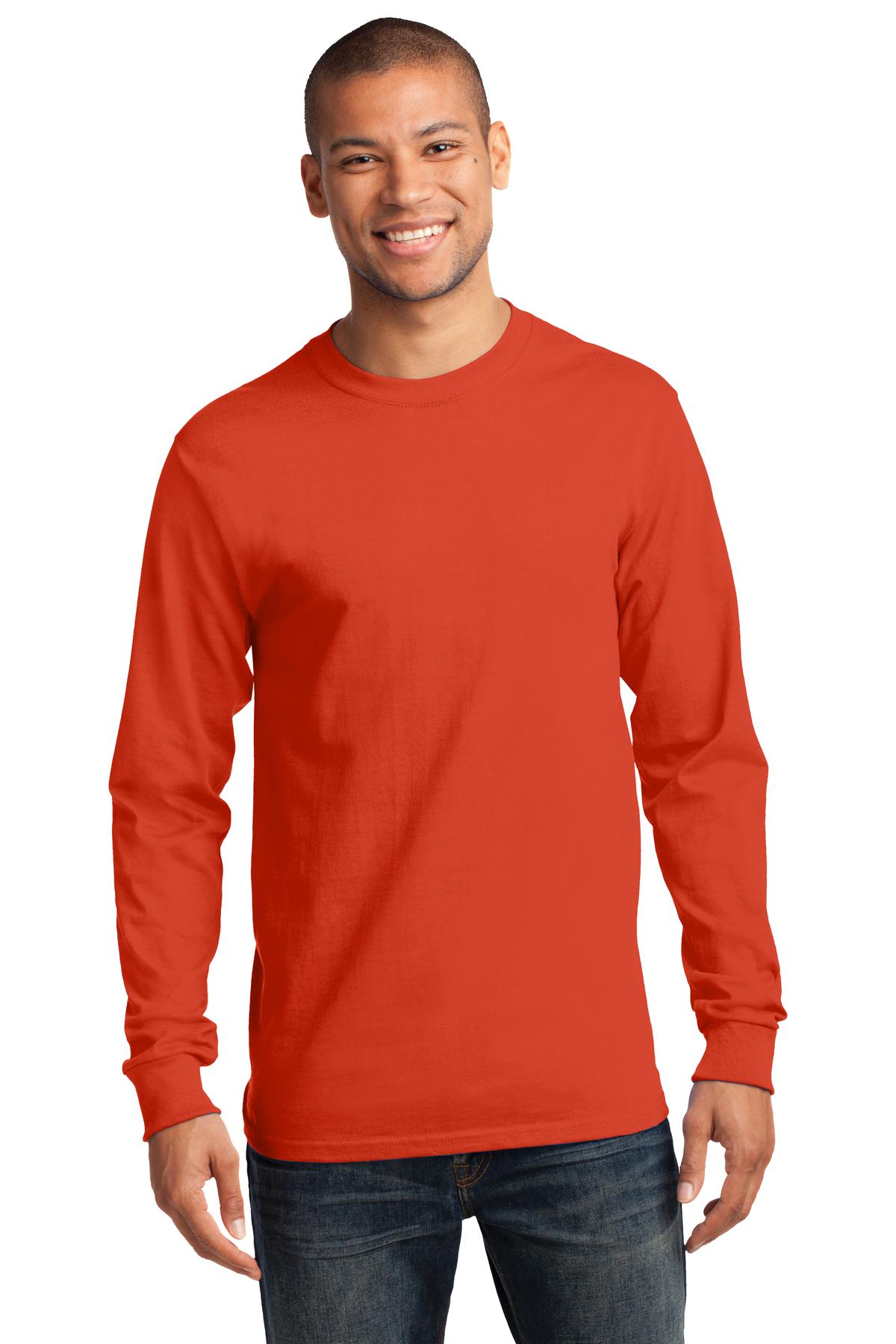 Port & Company- Port & Company® - Tall Long Sleeve Essential Tee. PC61LST-Medtech- 12