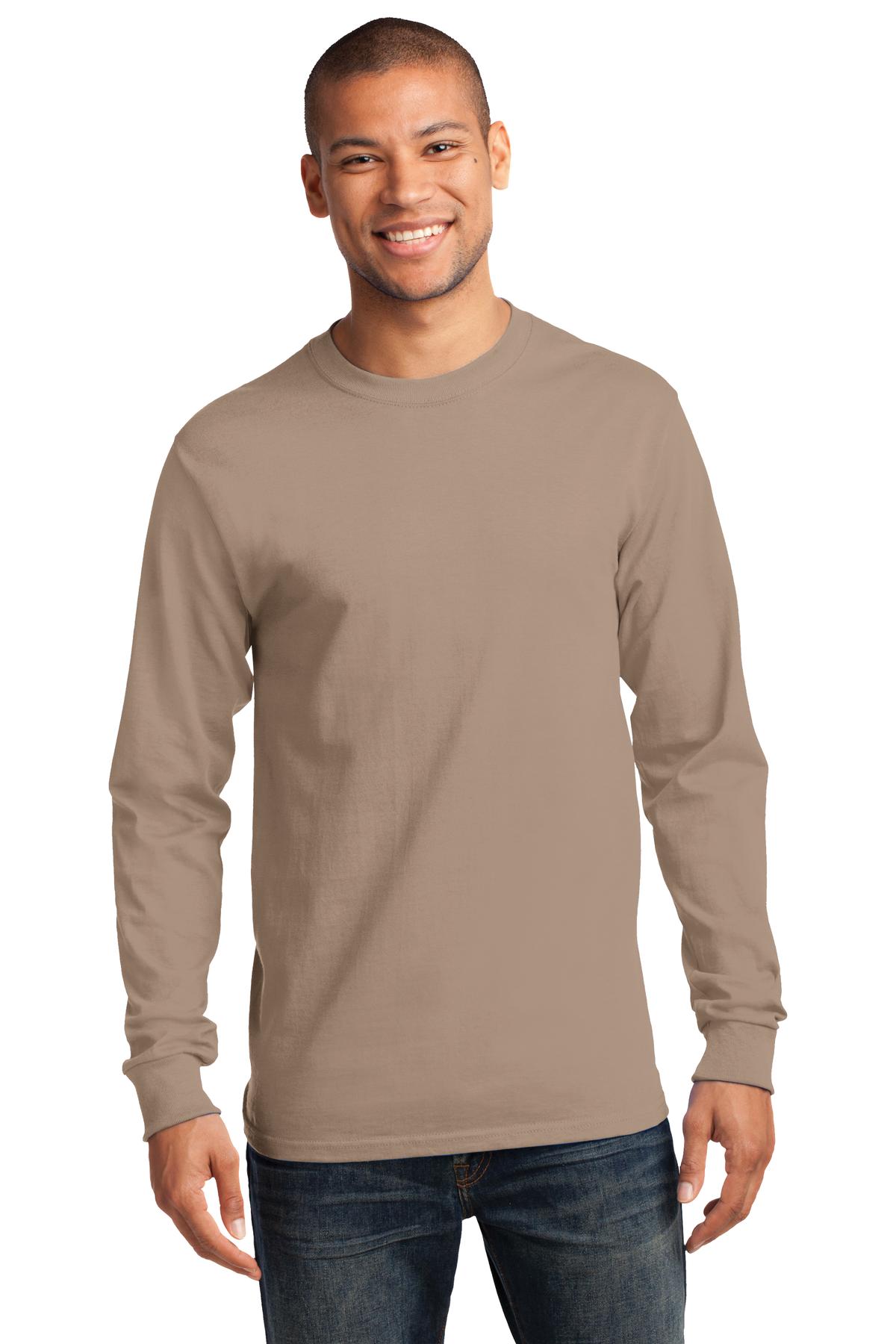 Port & Company- Port & Company® - Tall Long Sleeve Essential Tee. PC61LST-Medtech- 15