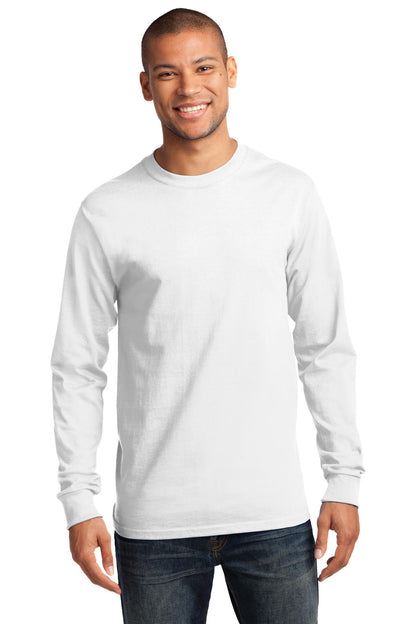 Port & Company- Port & Company® - Tall Long Sleeve Essential Tee. PC61LST-Medtech- 17