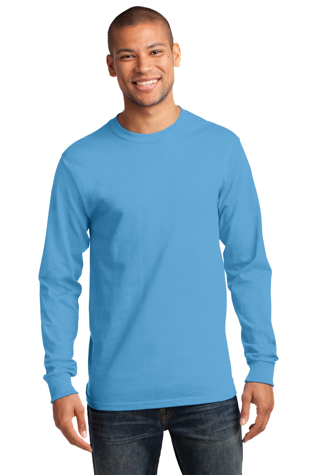 Port & Company- Port & Company® - Long Sleeve Essential Tee. PC61LS-Medtech- 1