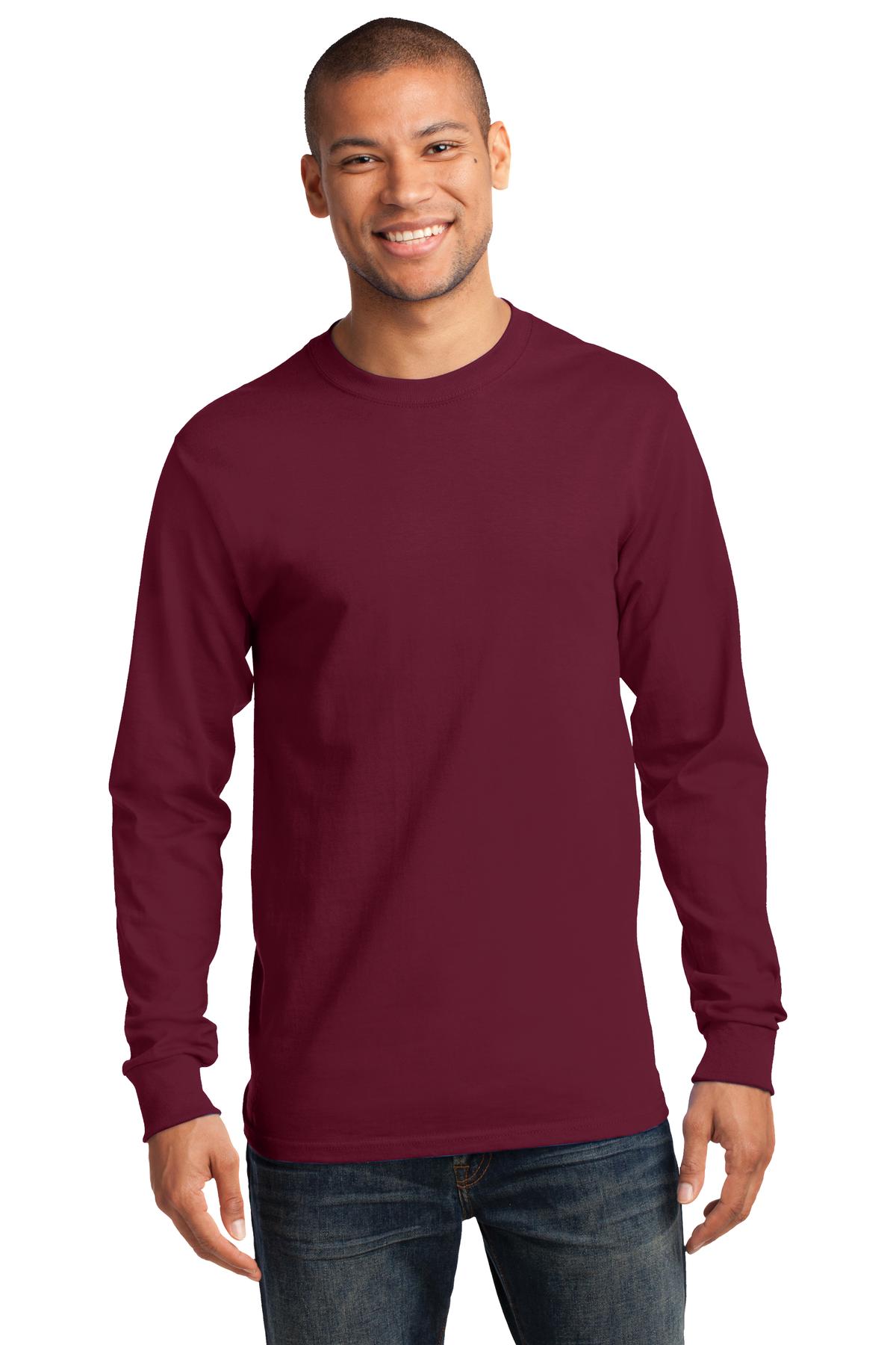 Port & Company- Port & Company® - Long Sleeve Essential Tee. PC61LS-Medtech- 5