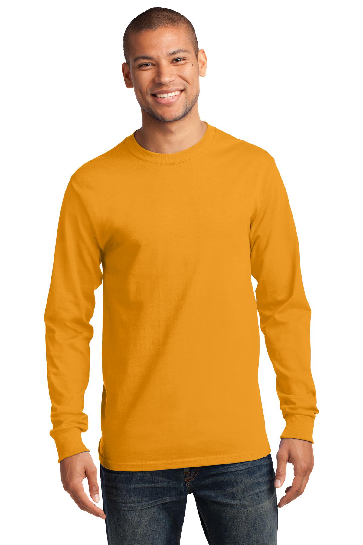 Port & Company- Port & Company® - Long Sleeve Essential Tee. PC61LS-Medtech- 10