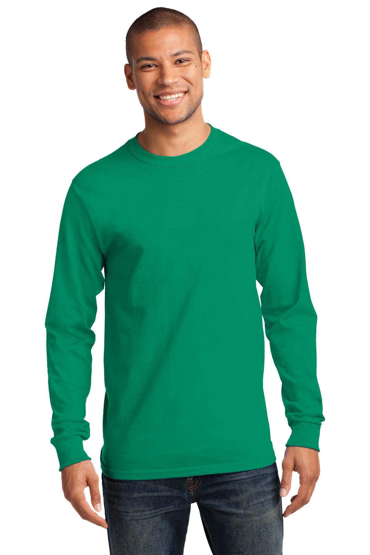 Port & Company- Port & Company® - Long Sleeve Essential Tee. PC61LS-Medtech- 12