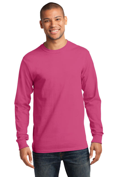 Port & Company- Port & Company® - Long Sleeve Essential Tee. PC61LS-Medtech- 22