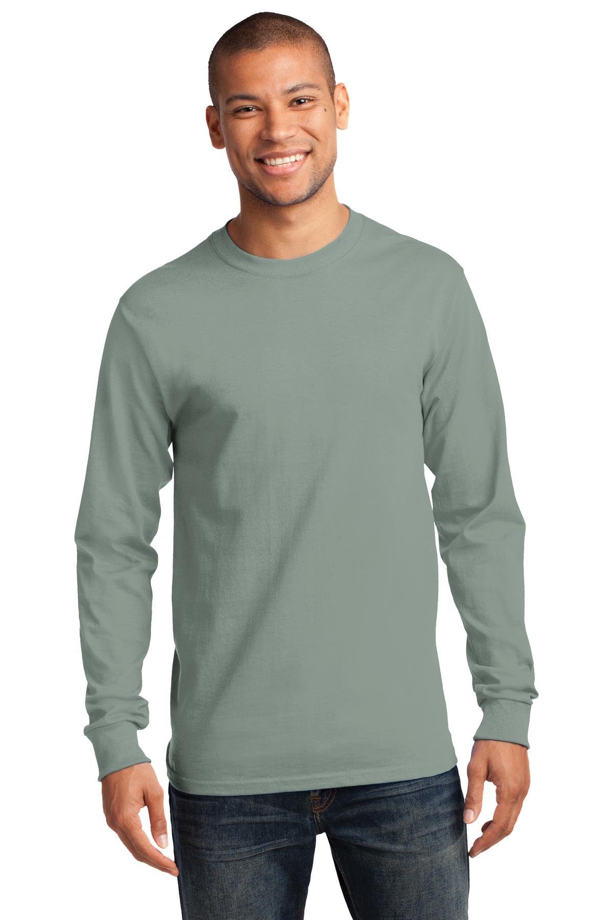 Port & Company- Port & Company® - Long Sleeve Essential Tee. PC61LS-Medtech- 24