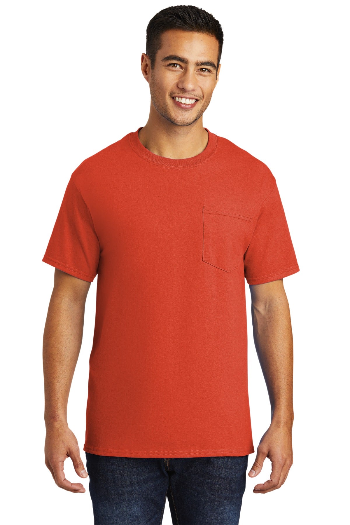 Port & Company- Port & Company® - Tall Essential Pocket Tee. PC61PT-Medtech- 12