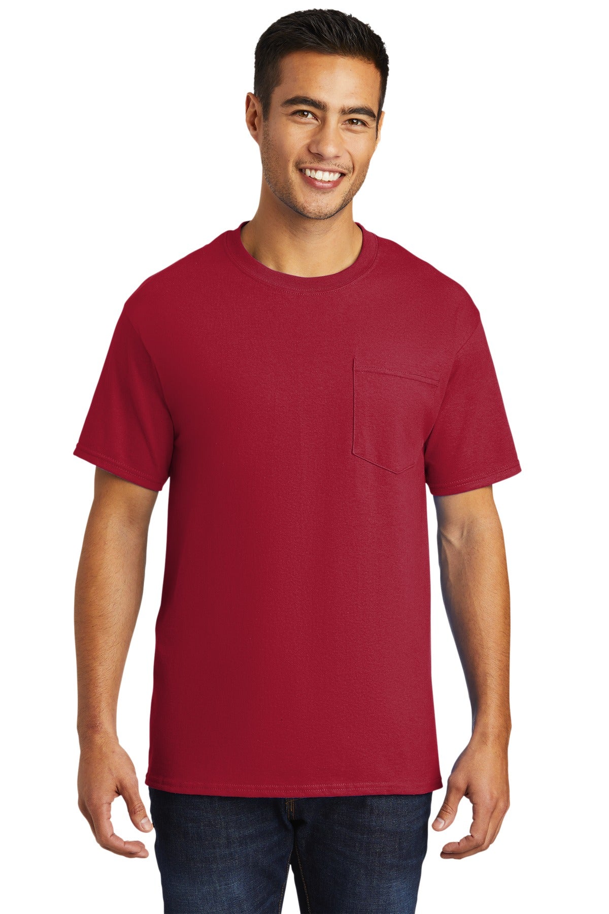 Port & Company- Port & Company® - Tall Essential Pocket Tee. PC61PT-Medtech- 13