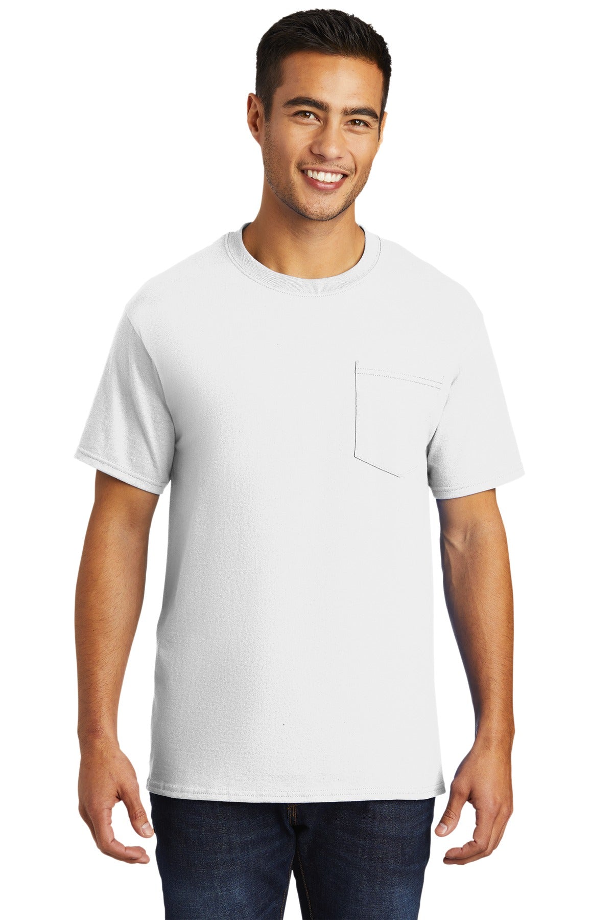 Port & Company- Port & Company® - Tall Essential Pocket Tee. PC61PT-Medtech- 16