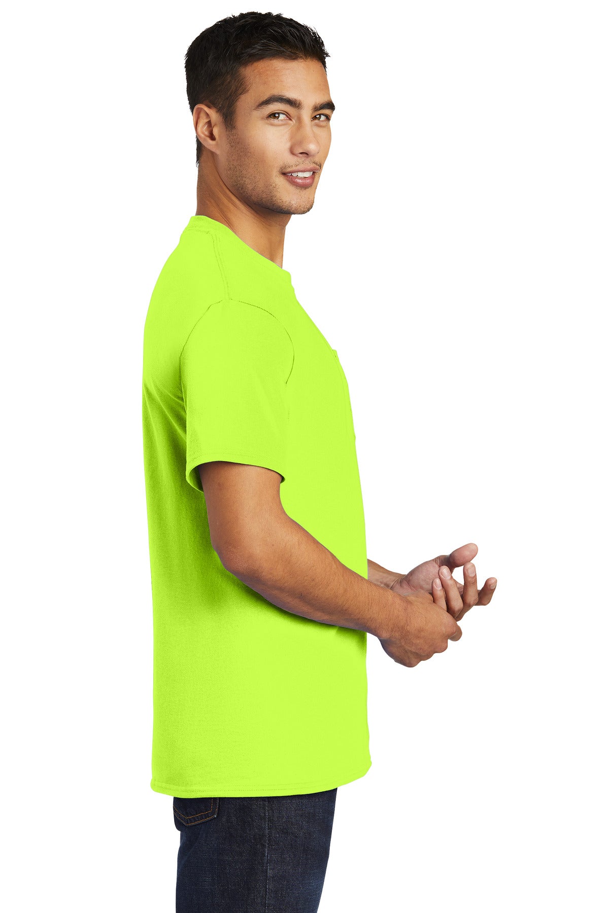 Port & Company- Port & Company® - Essential Pocket Tee. PC61P-Medtech- 16