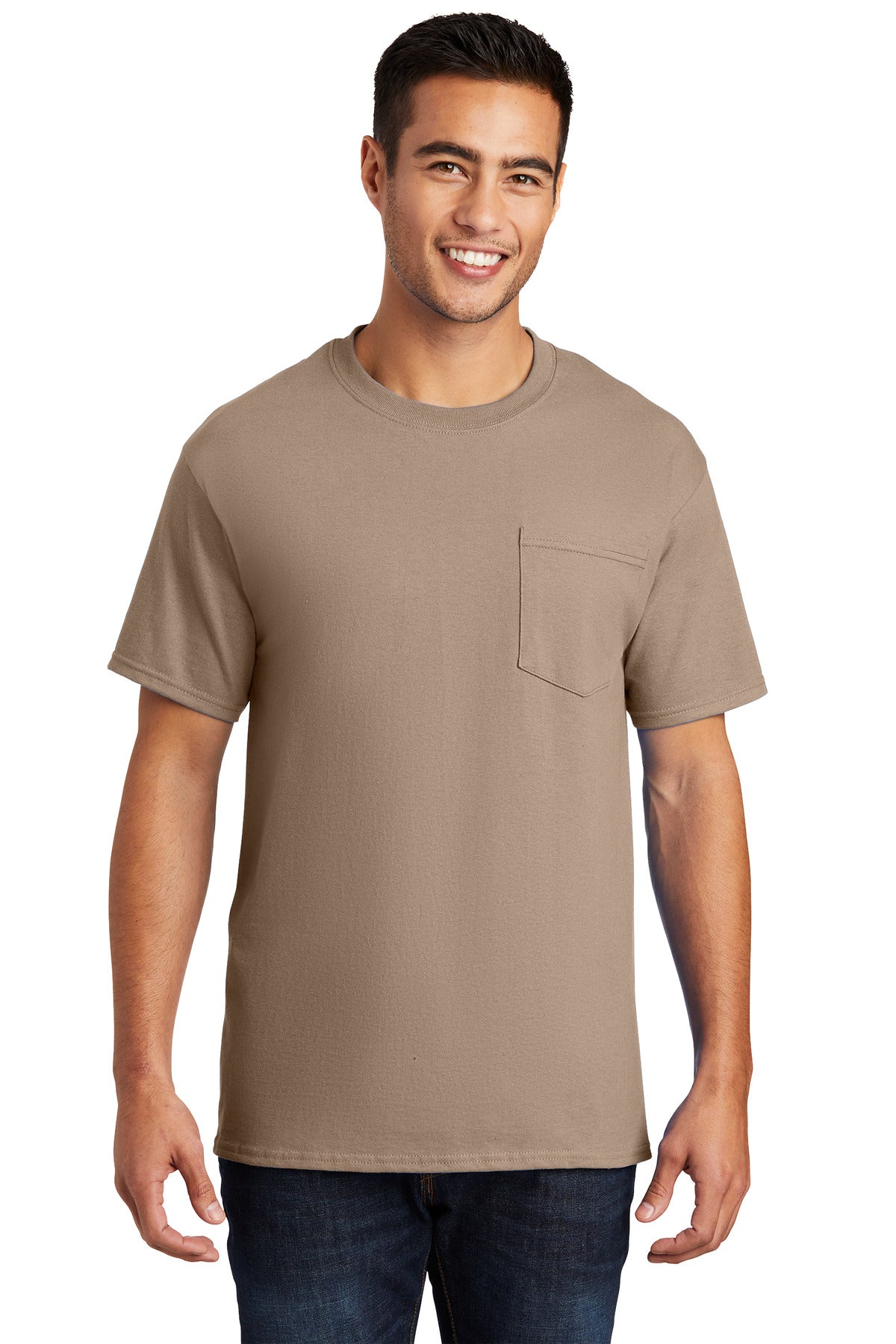 Port & Company- Port & Company® - Essential Pocket Tee. PC61P-Medtech- 18