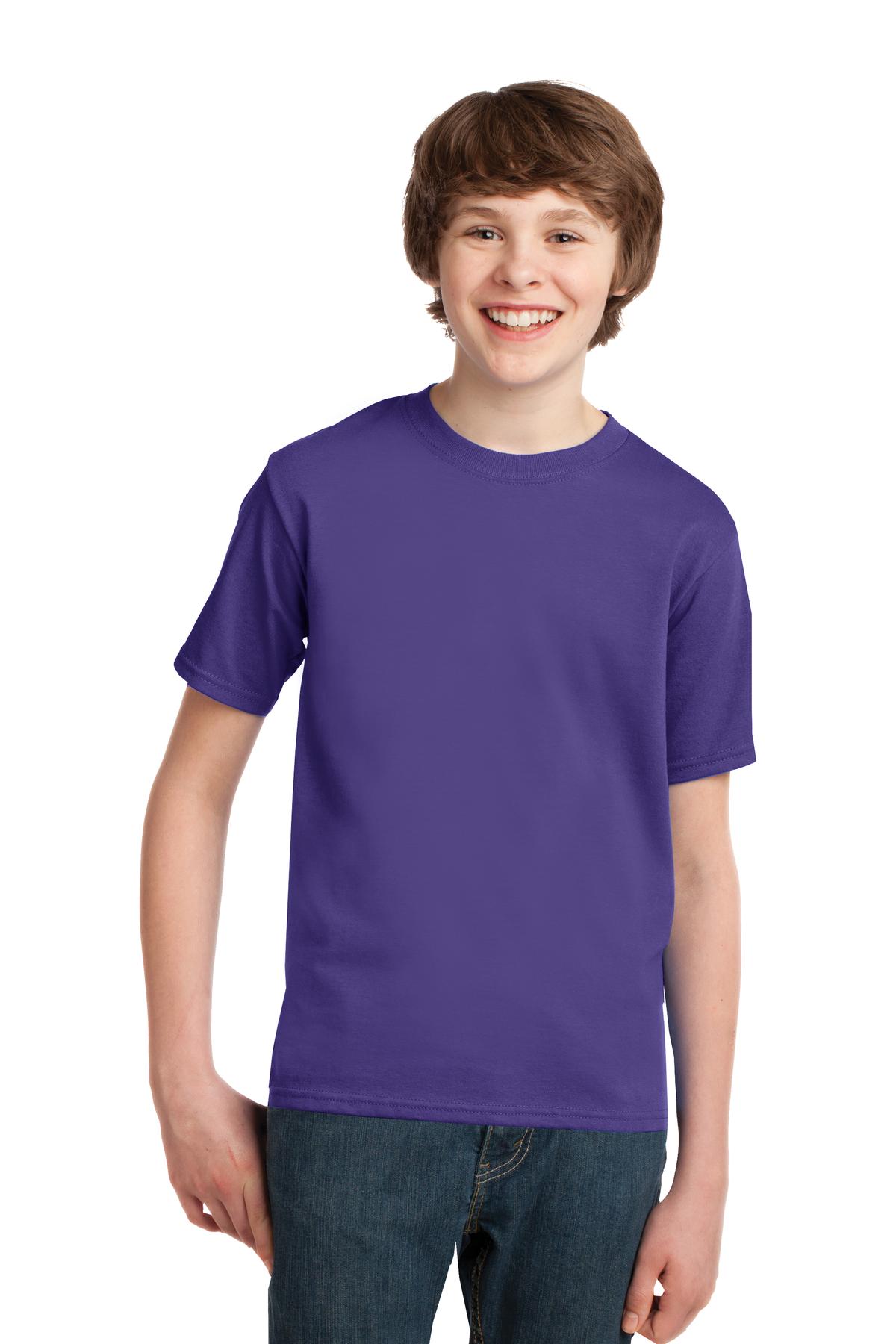 Port & Company- Port & Company® - Youth Essential Tee. PC61Y-Medtech- 19