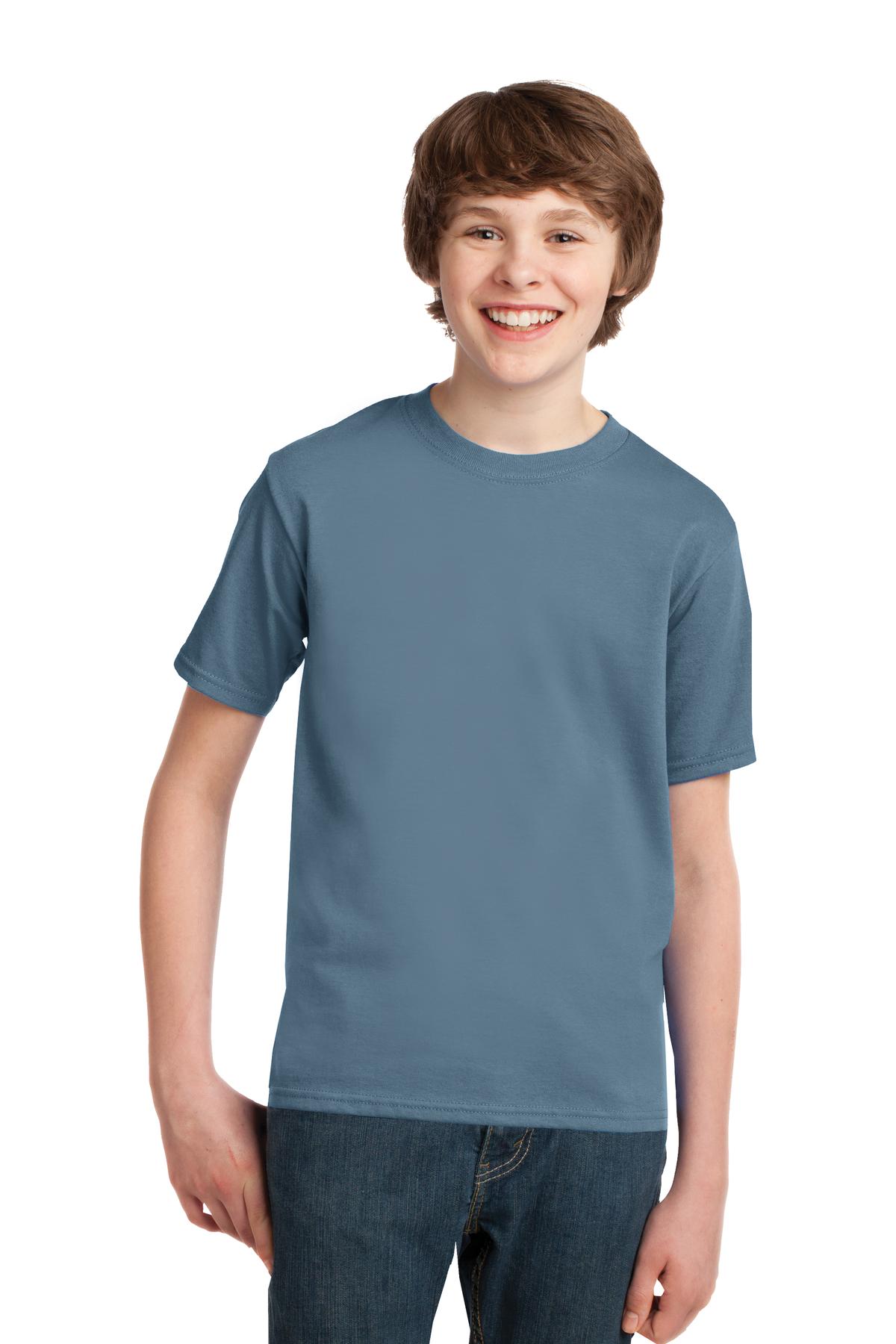 Port & Company- Port & Company® - Youth Essential Tee. PC61Y-Medtech- 24