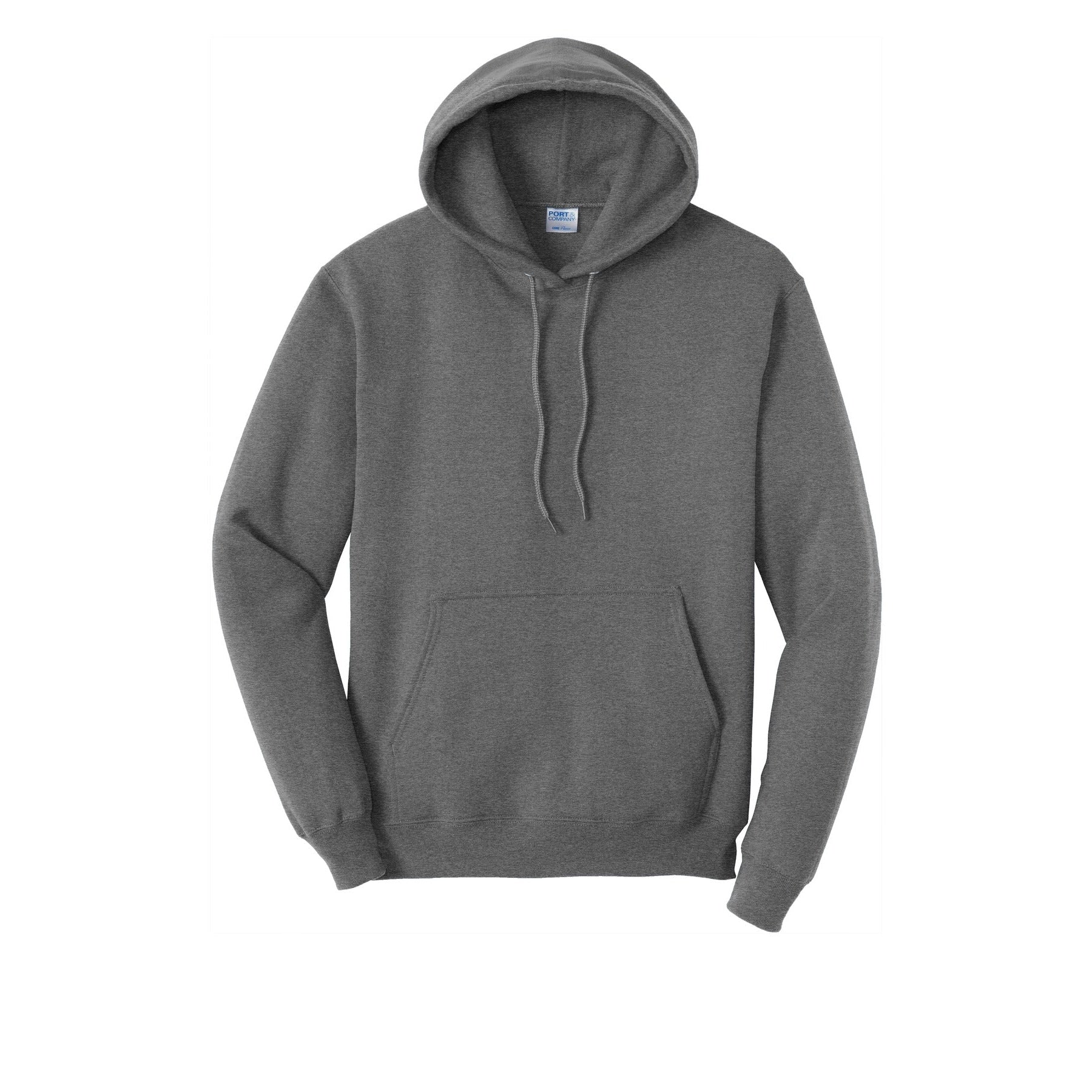 Port & Company ® - Core Fleece Pullover Hooded Sweatshirt - Heathered Color