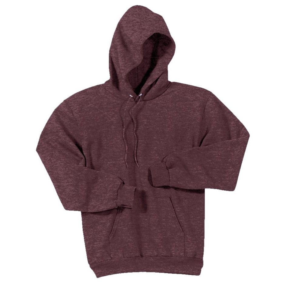 Port & Company ® - Core Fleece Pullover Hooded Sweatshirt - Heathered Color