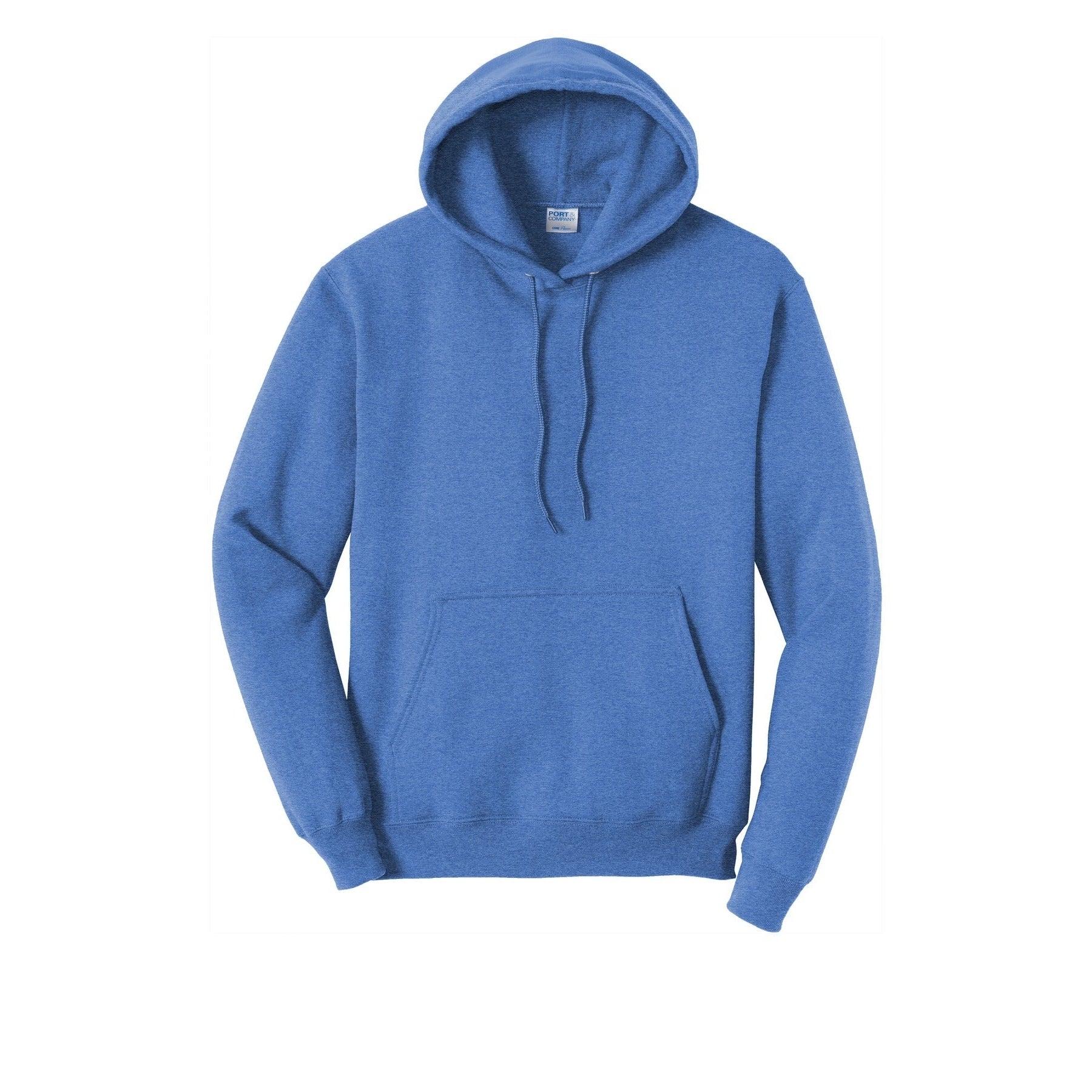 Port & Company ® - Core Fleece Pullover Hooded Sweatshirt - Heathered Color