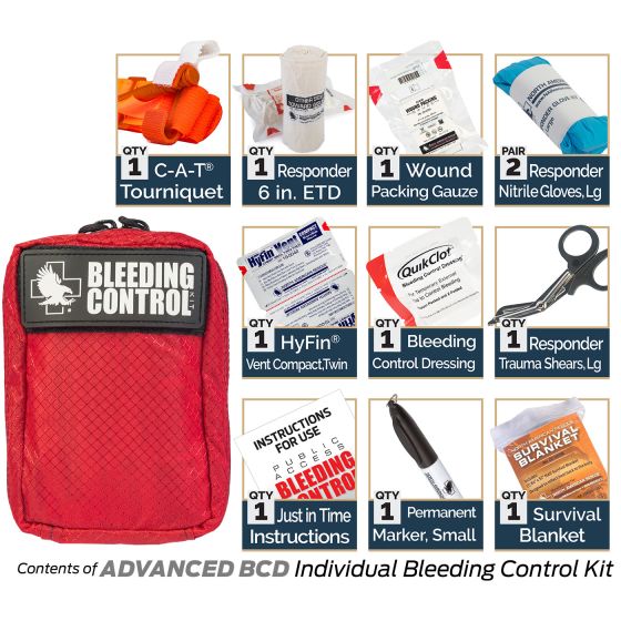 PUBLIC ACCESS INDIVIDUAL BLEEDING CONTROL KIT