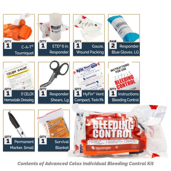 PUBLIC ACCESS INDIVIDUAL BLEEDING CONTROL KIT