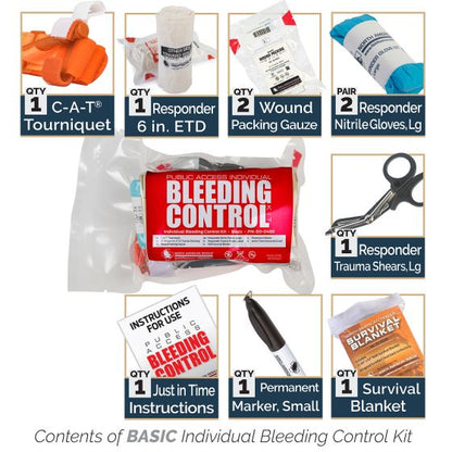 PUBLIC ACCESS INDIVIDUAL BLEEDING CONTROL KIT