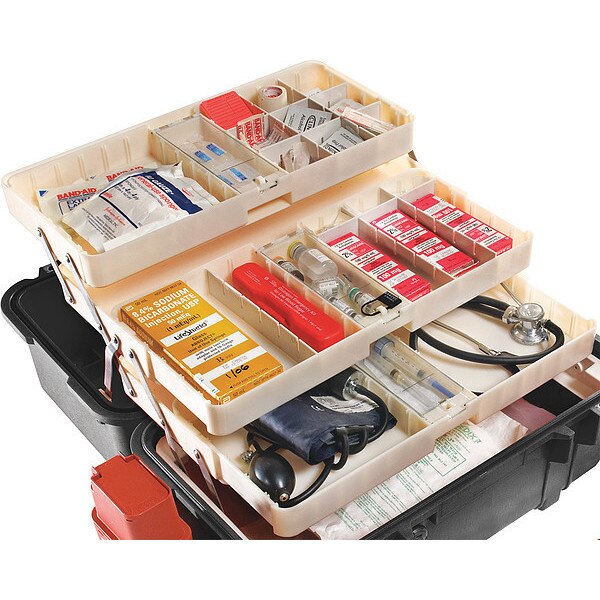 Pelican 1460 EMS Case with EMS Organizer/Dividers, Orange