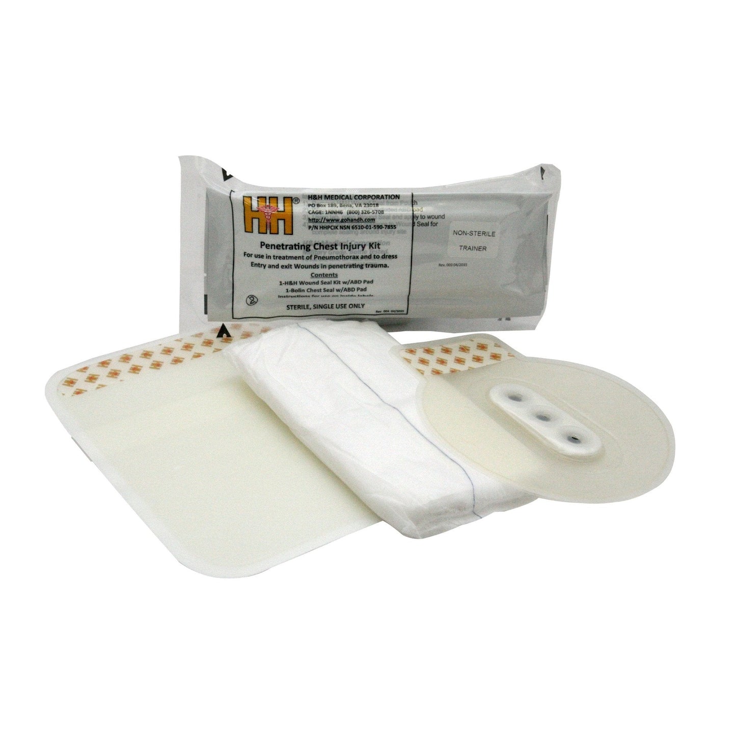 Penetrating Chest Injury Kit case of 25