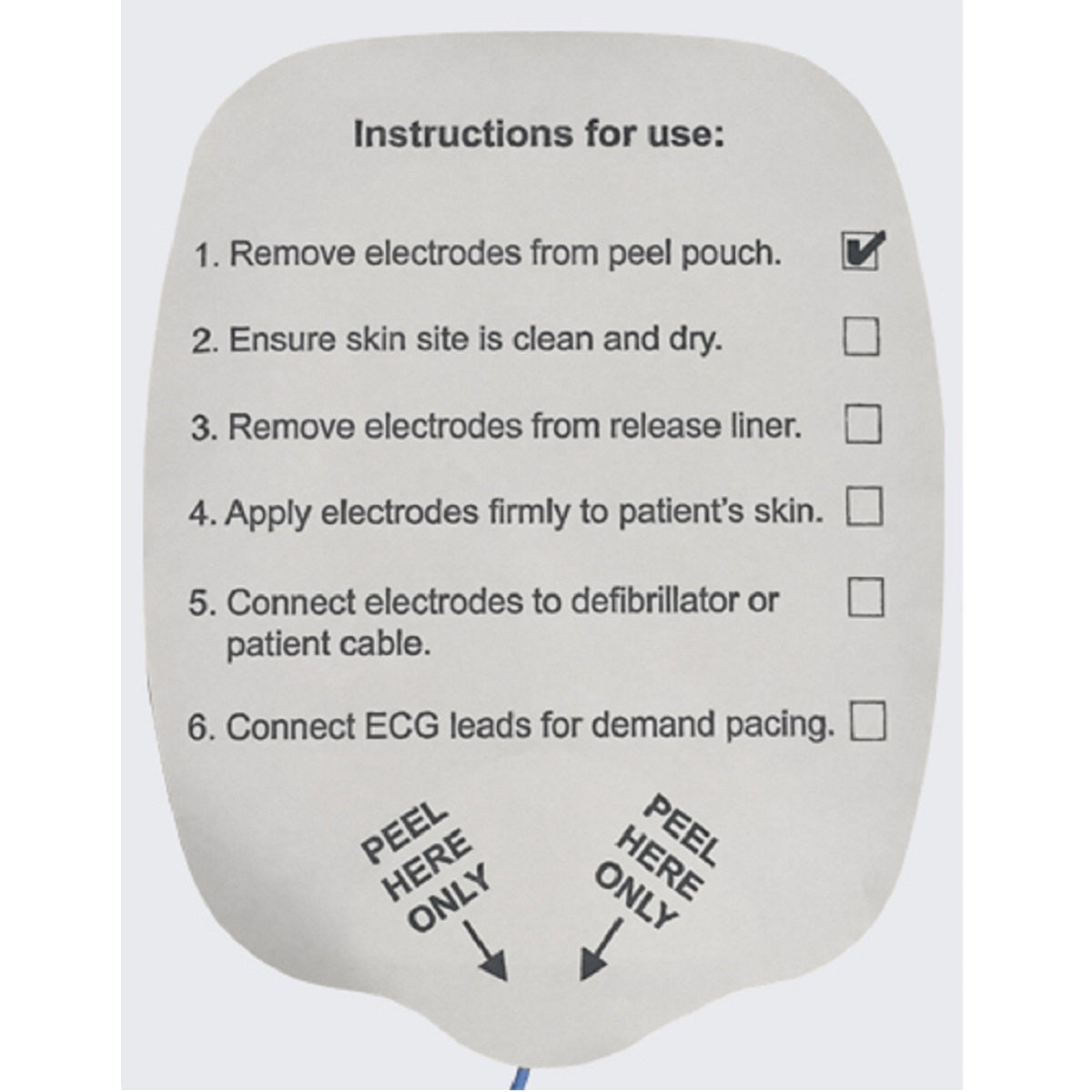 Physio Control Defibrillator Pads, Adult/Pedi Sizes