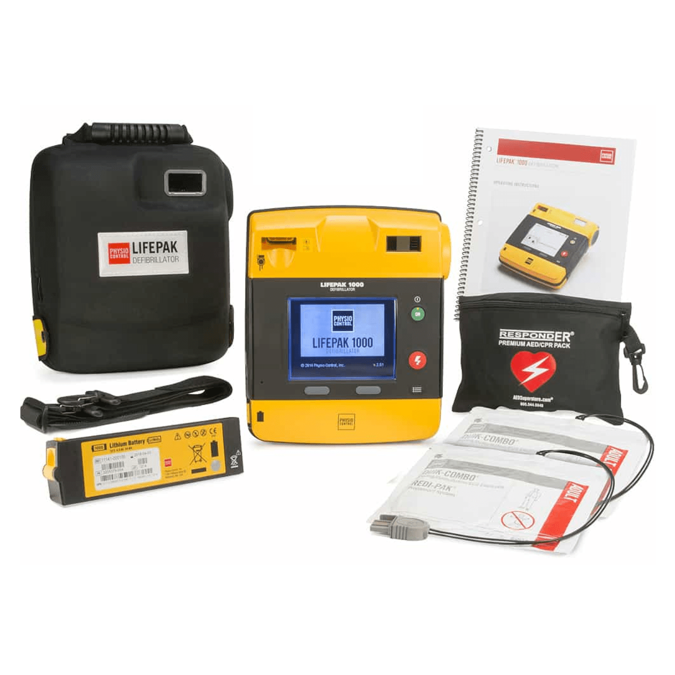 Physio-Control LIFEPAK® 1000 AED, Recertified