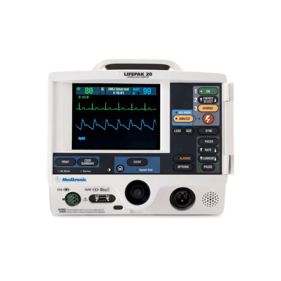 Physio-Control LIFEPAK® 20 Defibrillator, Recertified