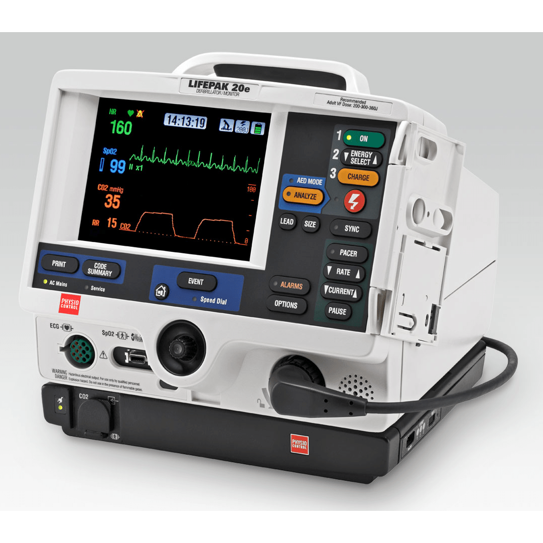 Physio-Control LIFEPAK® 20e Defibrillator, Recertified