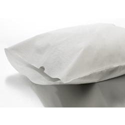 Pillow Case,Tissue/Poly, 21" x 30" - White 100/cs