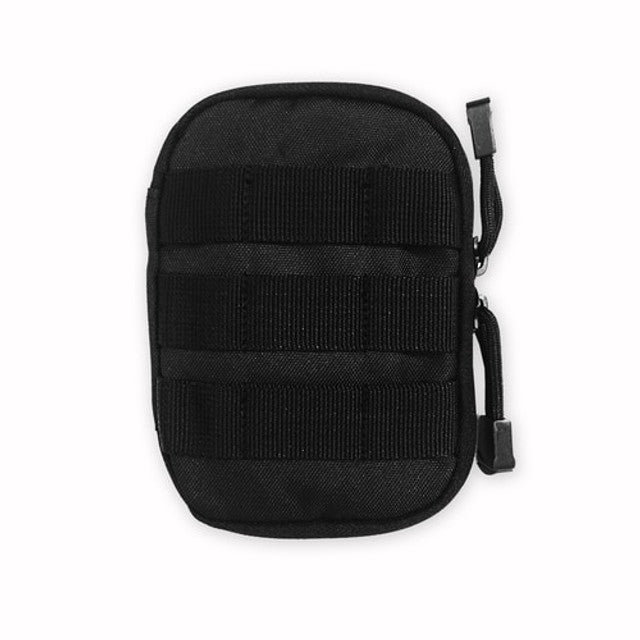 Plain Clothes Carry Zippered Pouch - Black