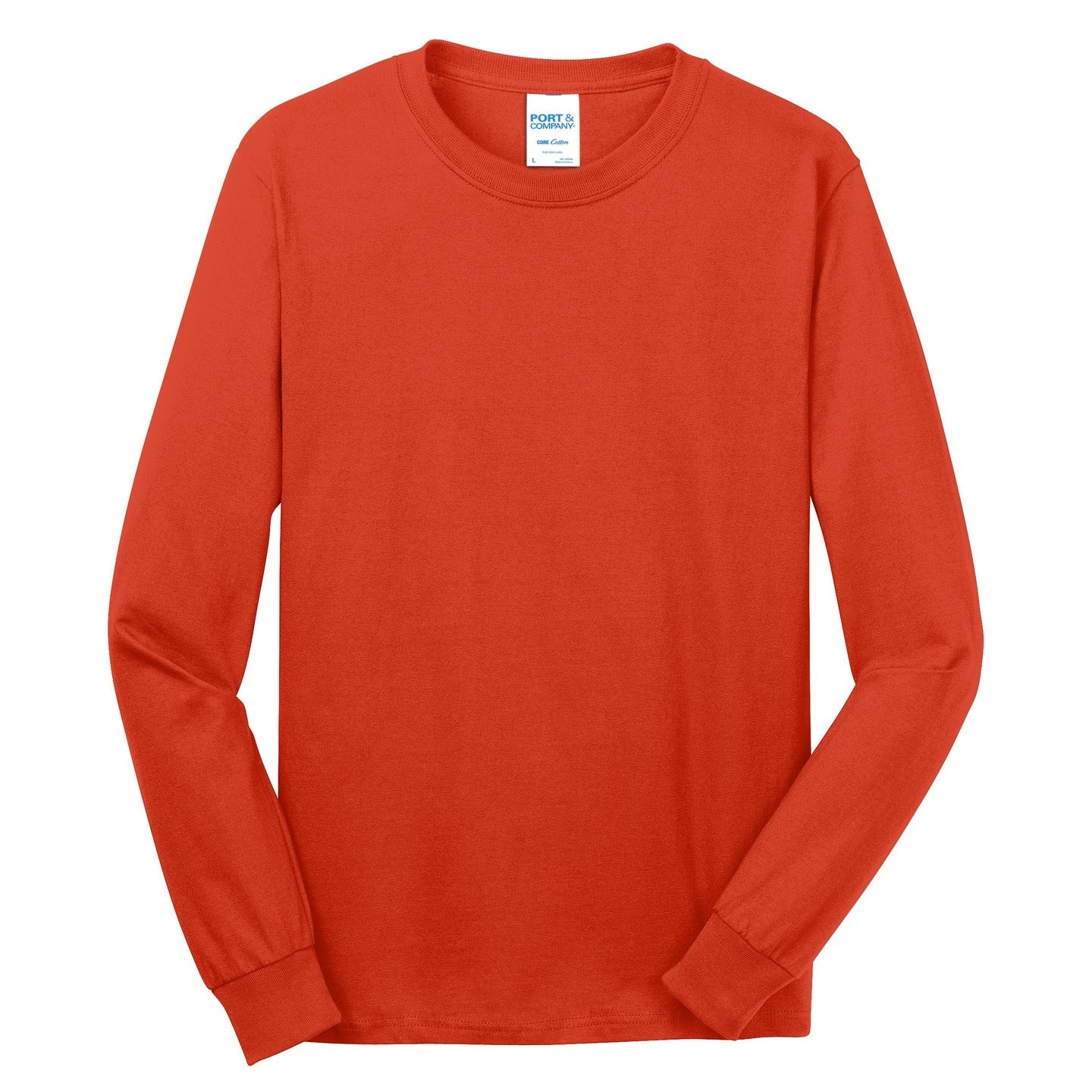 Port & Company ® - Long Sleeve Core Cotton T-shirt