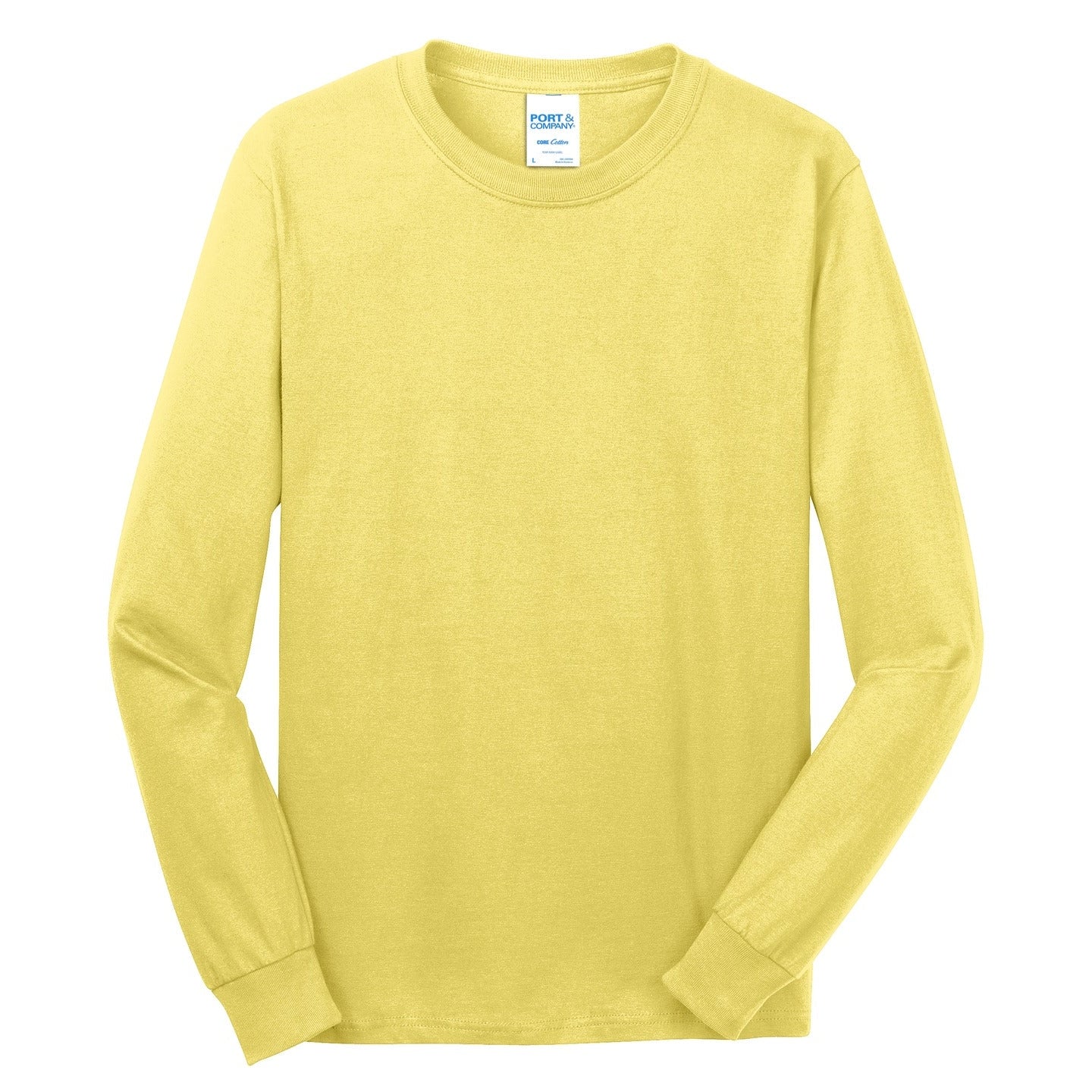 Port & Company ® - Long Sleeve Core Cotton T-shirt