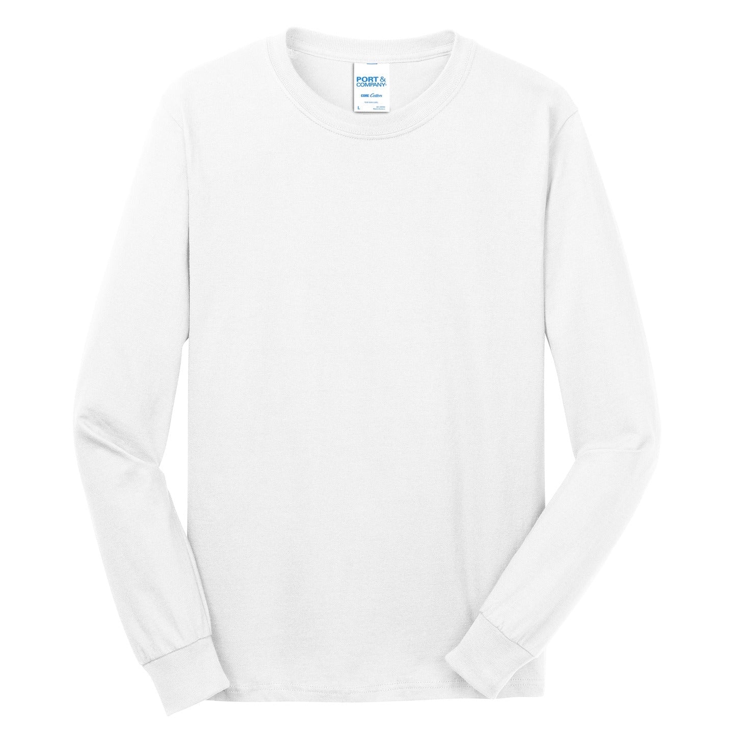 Port & Company ® - Long Sleeve Core Cotton T-shirt