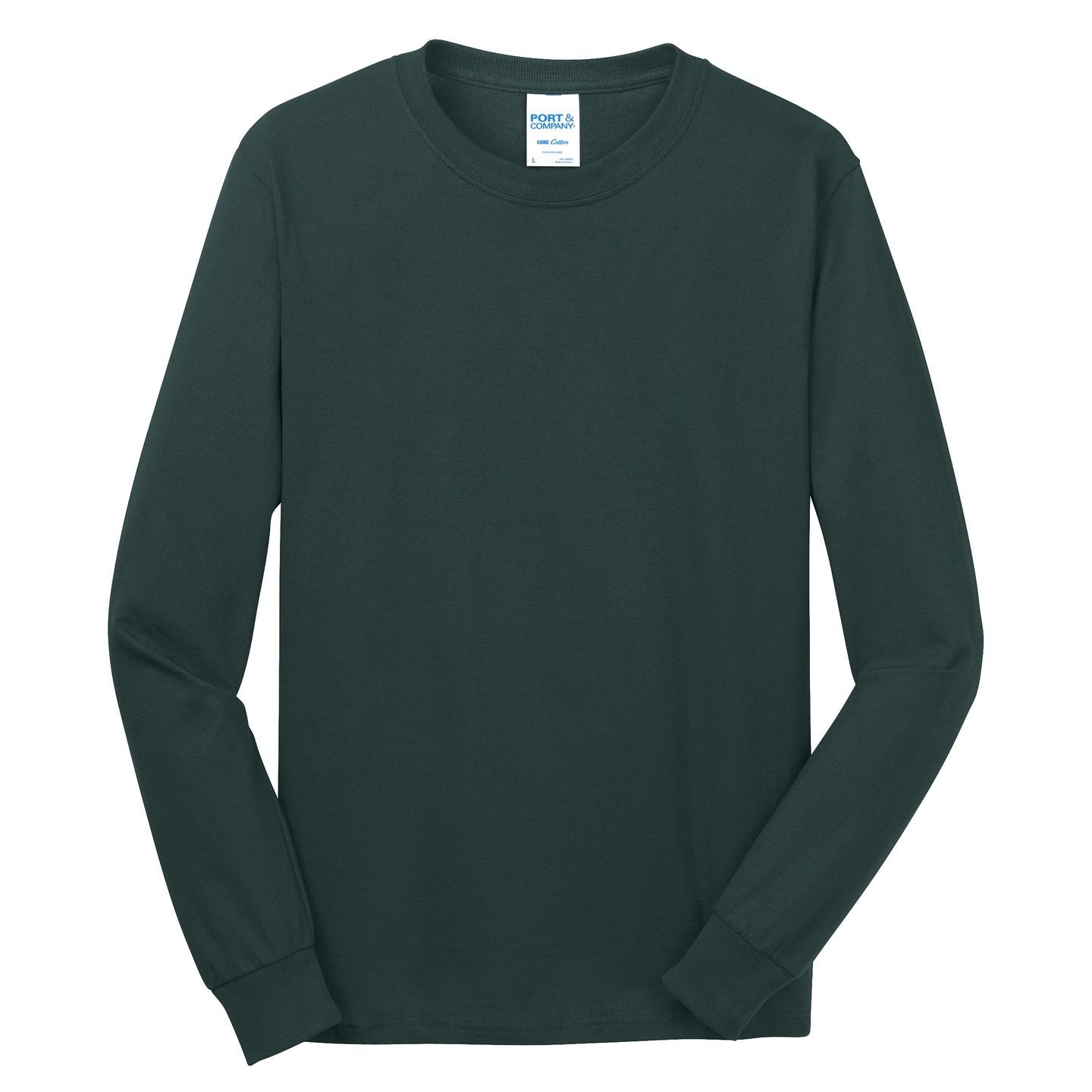 Port & Company ® - Long Sleeve Core Cotton T-shirt