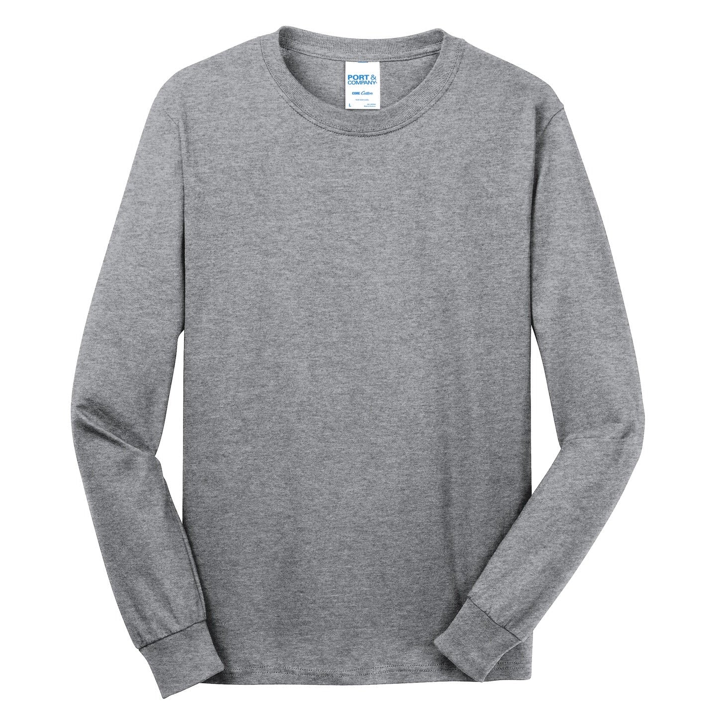 Port & Company ® - Long Sleeve Core Cotton T-shirt